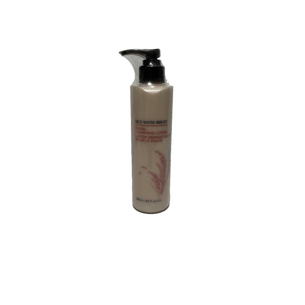 The Face Shop Rice Water Bright Facial Cleansing Lotion 6.7 fl.oz
